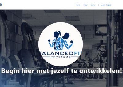 Fitness Website